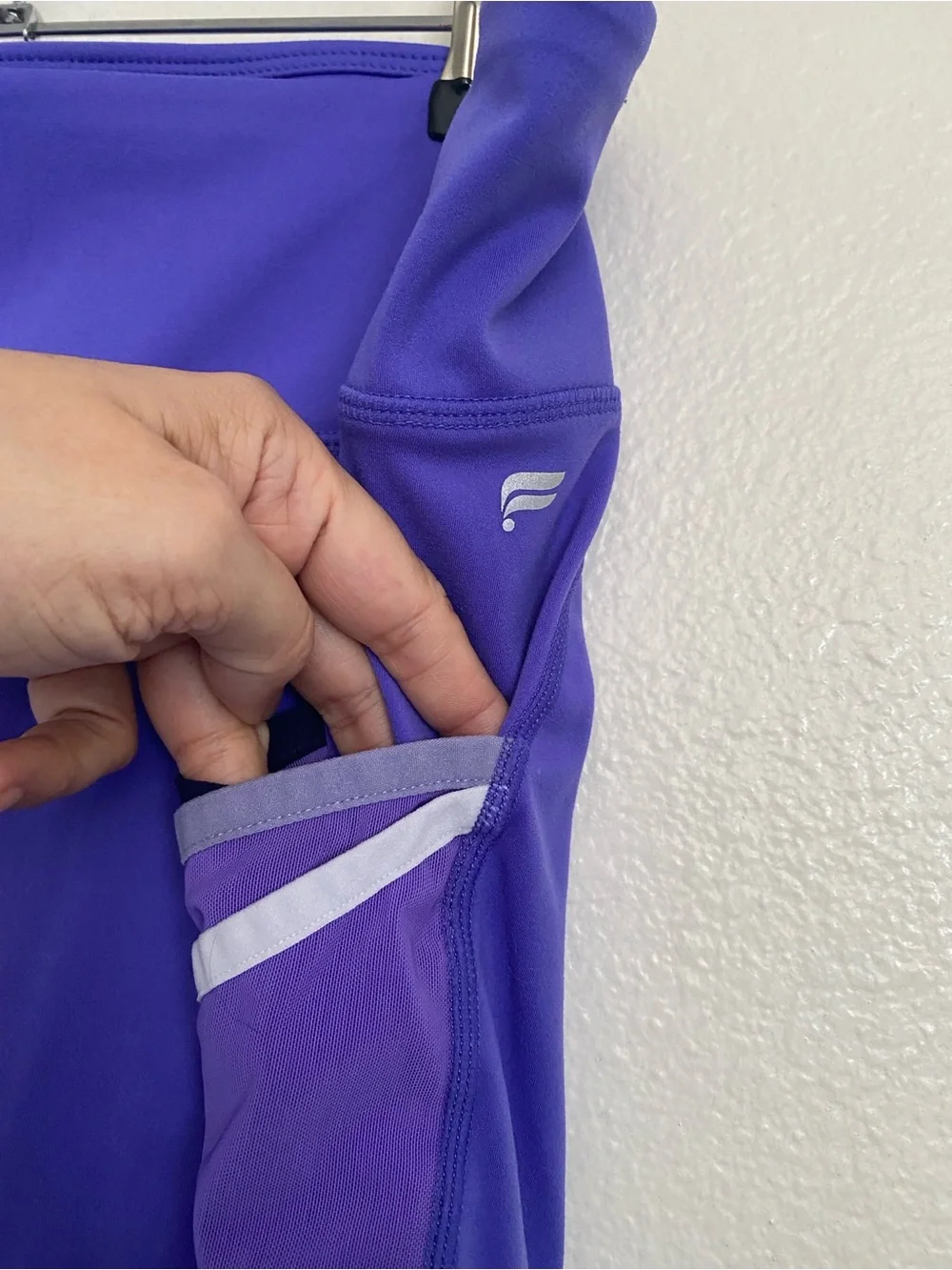 FABLETICS Anywhere High-Rise Leggings with Pockets - Purple